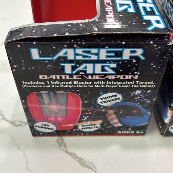 Laser Tag Lights and Sounds Game Toy Two Players Ages 6+ - Picture 7 of 12